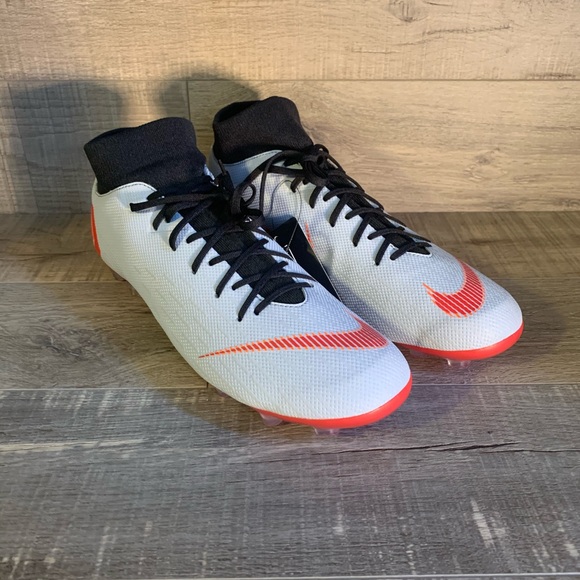 Nike Other - Nike Mercurial CR7 Cleats Grey Red Orange